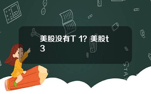 美股没有T 1？美股t+3