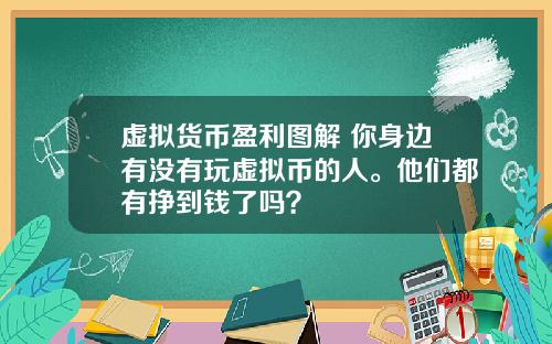 虚拟货币盈利图解 你身边有没有玩虚拟币的人。他们都有挣到钱了吗？