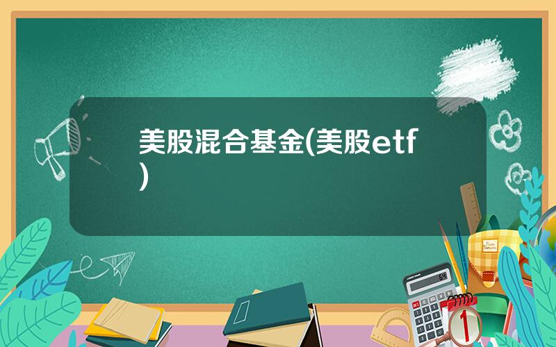 美股混合基金(美股etf)